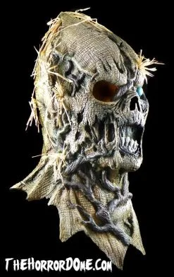 The Horror Dome "Scarecrow Skeleton" HD Studios Pro Mask -Cheap Horror Attire Store scarecrow skeleton hd studios pro halloween mask 28669601644592