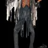 Morris "Scorched Scarecrow" Halloween Prop With Fog Machine