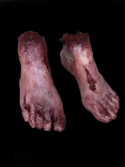 SpellBound FX And Art "Silicone Severed Feet" Body Parts Halloween Prop