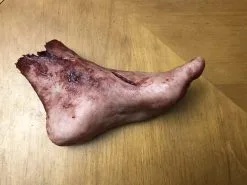 SpellBound FX And Art "Silicone Severed Left Female Foot" Body Parts Halloween Prop -Cheap Horror Attire Store silicone severed left female foot body parts halloween prop 11943768948784