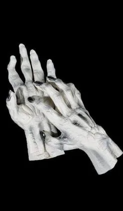Morris "Skeleton Deluxe Latex Hands" Halloween Costume Gloves