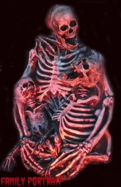 Midnight Studios "Skeleton Family Portrait" Halloween Prop