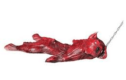 The Horror Dome "Skinned Zombie Dog" Bloody Animal Prop 4 The Horror Dome "Skinned Zombie Dog" Bloody Animal Prop - Image 2