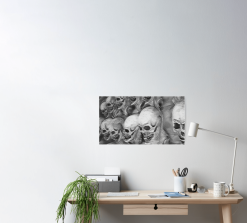 The Horror Dome Skull Poster -Cheap Horror Attire Store skull poster 29931462066224