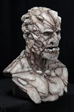 CFX "Slate The Golem" Silicone Mask -Cheap Horror Attire Store slate the golem silicone halloween mask 8721190657