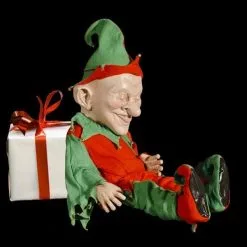 Distortions "Snoozy The Elf" Animated Christmas Prop