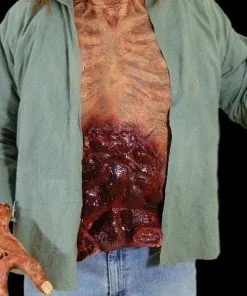 The Horror Dome "Spill Your Guts - Latex Chest" Hallowen Costume Accessory