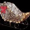 Morris "Starry Night Grapevine Sleigh" Light Up Christmas Decoration -Cheap Horror Attire Store starry night grapevine sleigh light up christmas decoration 14364483387440