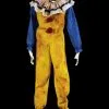 Morris "Twitching Clown" Electric Animated Halloween Prop -Cheap Horror Attire Store twitching clown electric animated halloween prop 28733704077360