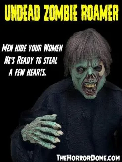 The Horror Dome "Undead Zombie Roamer" HD Comfort Costume -Cheap Horror Attire Store undead zombie roamer hd studios comfort fit halloween costume 14335947898928