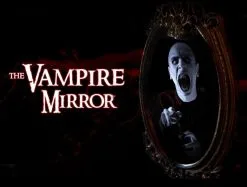 Night Frights Vampire Haunted Mirror Professional Animated Halloween Decoration