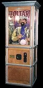 Characters Unlimited "Zoltar" Animatronic Fortune Teller Machine