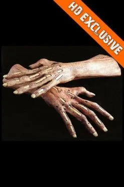 The Horror Dome "Zombie Latex Hands" Halloween Costume Gloves -Cheap Horror Attire Store zombie latex hands halloween costume gloves 28756044611632