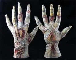 The Horror Dome "Zombie Skeleton Hands" Halloween Costume Gloves -Cheap Horror Attire Store zombie skeleton hands halloween costume gloves 28664306827312