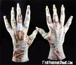 The Horror Dome "Zombie Skeleton Hands" Halloween Costume Gloves -Cheap Horror Attire Store zombie skeleton hands halloween costume gloves 28664307810352