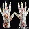 The Horror Dome "Zombie Skeleton Hands" Halloween Costume Gloves 1 The Horror Dome "Zombie Skeleton Hands" Halloween Costume Gloves -Cheap Horror Attire Store zombie skeleton hands halloween costume gloves 28753487855664